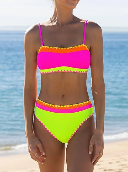 Ladies Colorful Bikini Mune Fashion