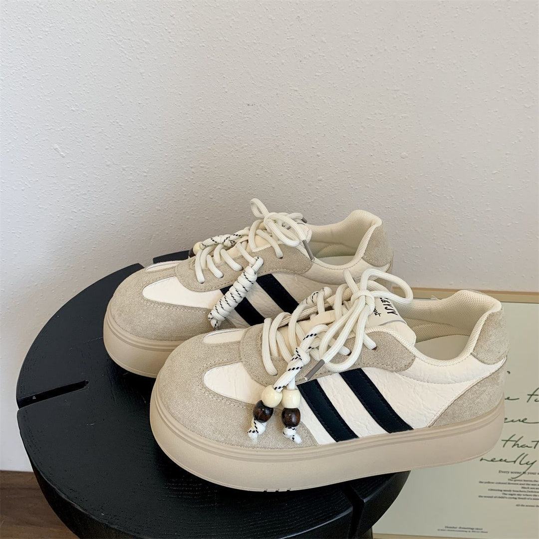 Women's Comfortable Sneakers with Innovative Lacing System and Cushioning Sole Mune Fashion