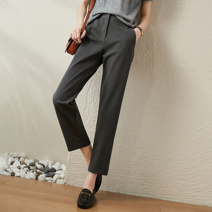 Women's Elegant and Comfortable Trousers with Slim Fit Drune