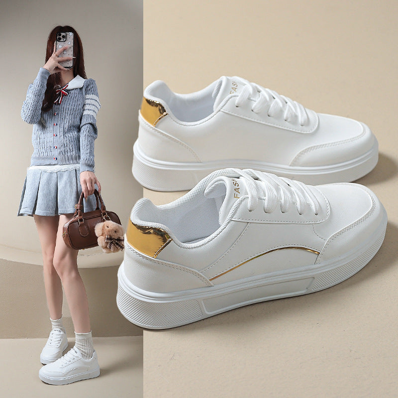 Women's Fashion Sneakers with Elegant Accents and Breathable Sole Mune Fashion