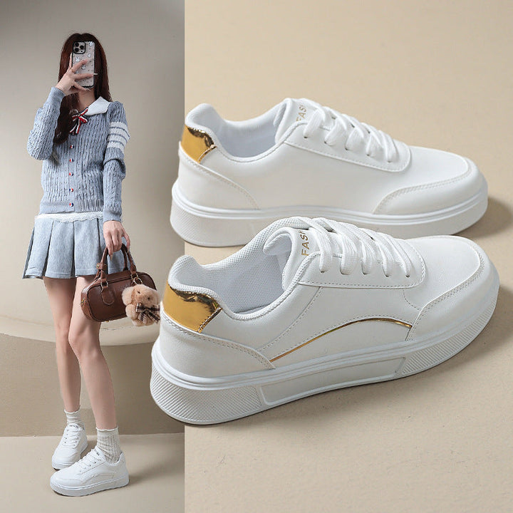 Women's Fashion Sneakers with Elegant Accents and Breathable Sole Mune Fashion