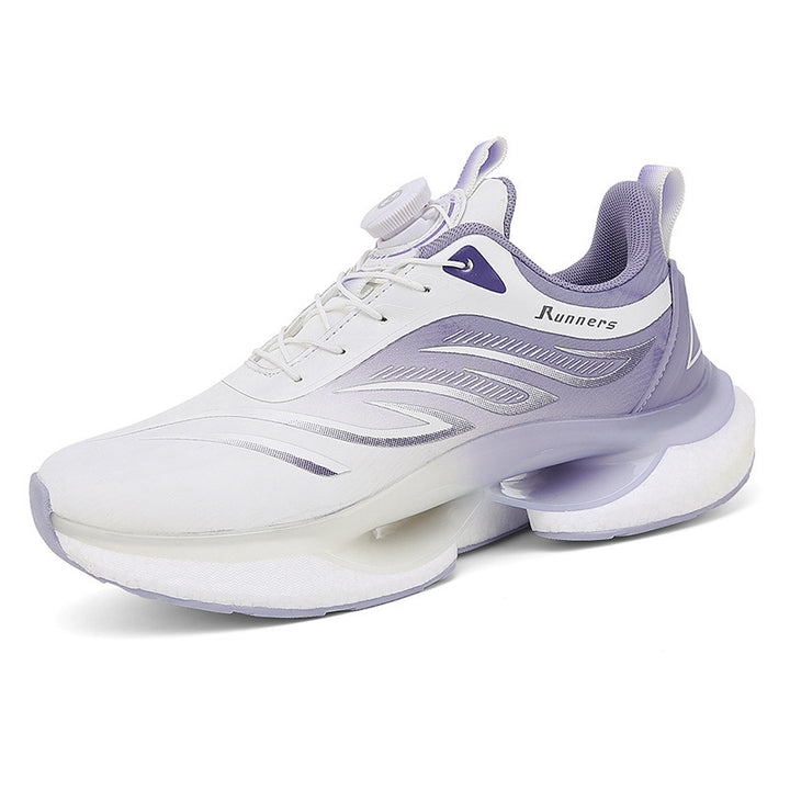 Men's nan innovative running shoe with twist closure, seamless knitted upper material and reactive air chamber cushioning Mune Fashion