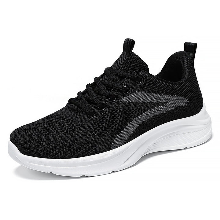 Women's knitted breathable sneakers with memory foam insole and shock-absorbing EVA sole Mune Fashion