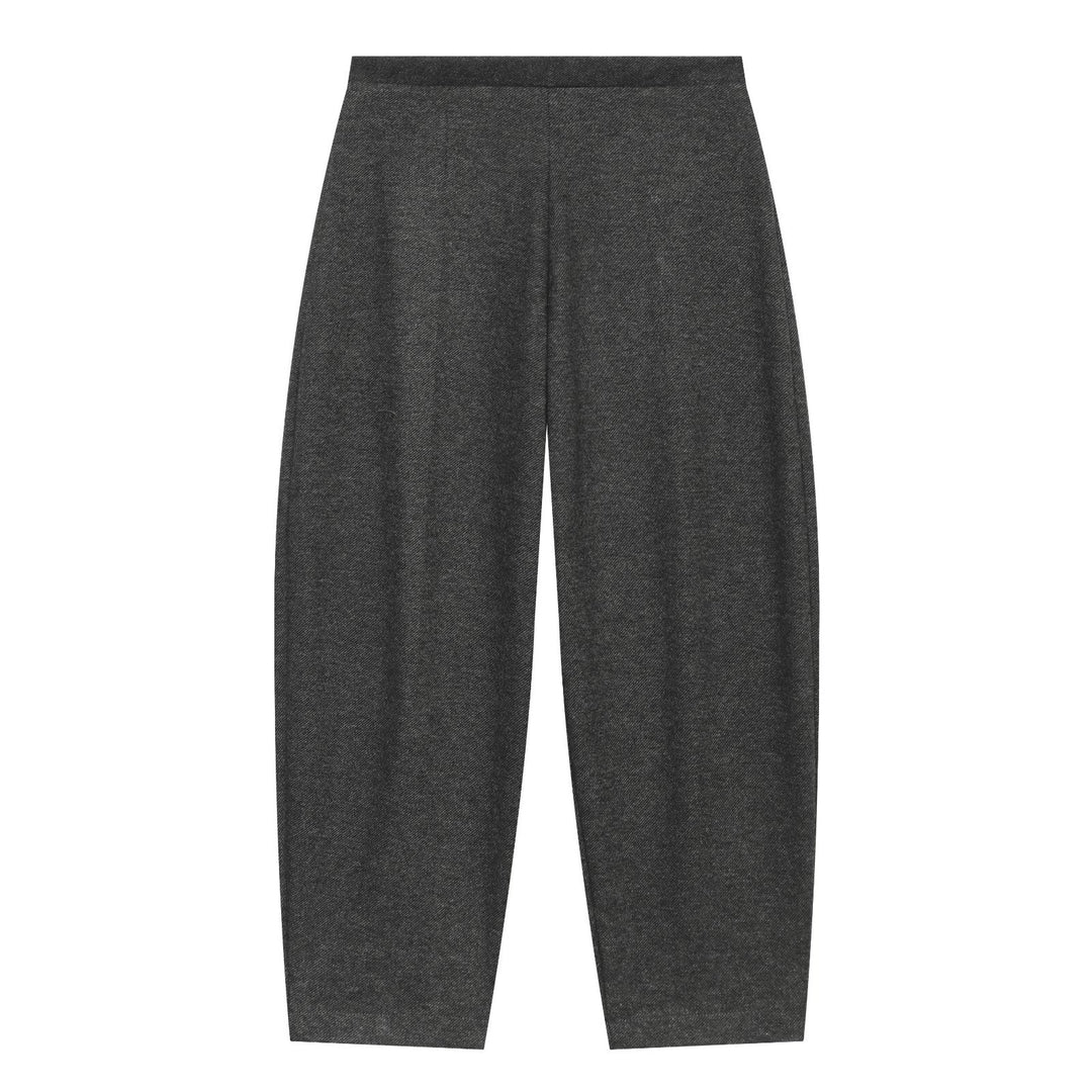 Women's high-waisted, tapered lounge pants with concealed waistband Mune Fashion