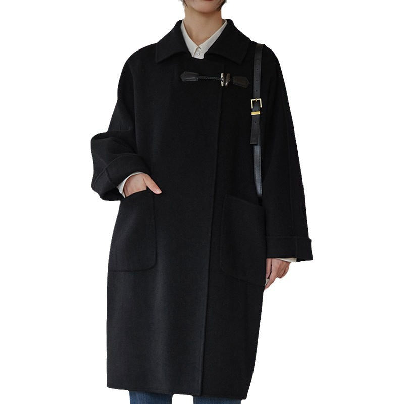 Women's fashionable oversized jacket with high collar Mune Fashion
