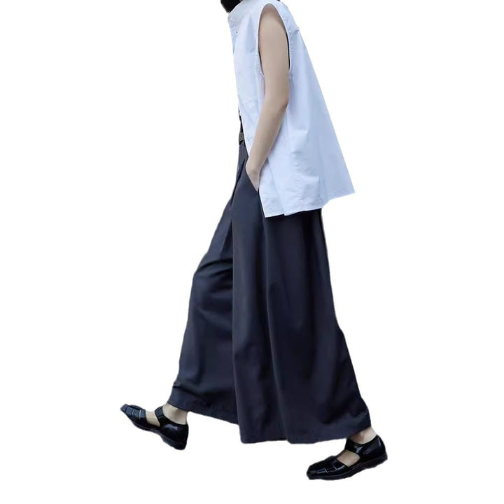 Women Elegant and Wide Culotte Mune Fashion