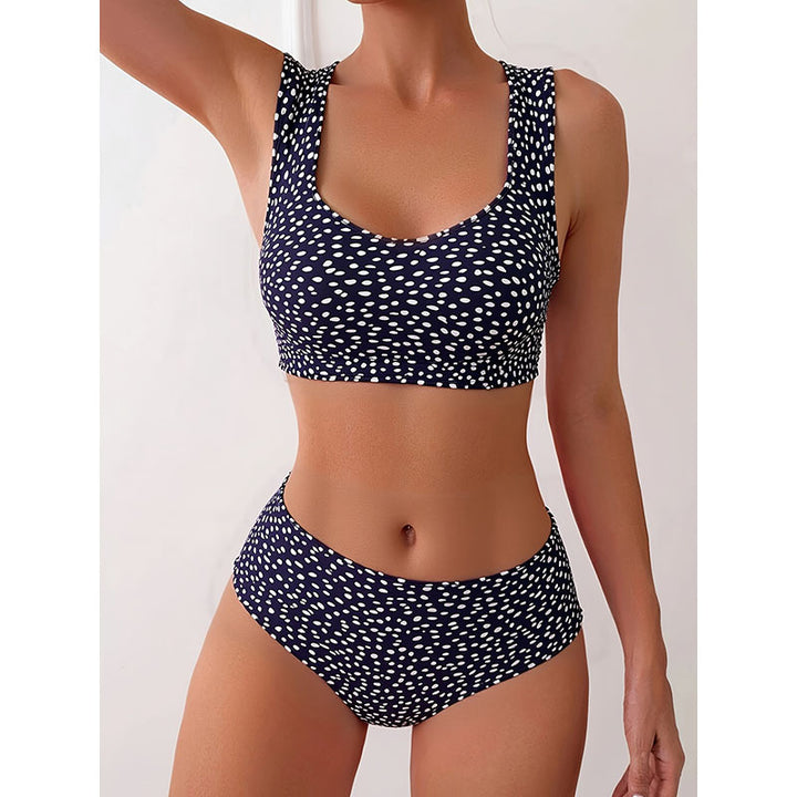 Ladies sporty bikini top with high waist Mune Fashion