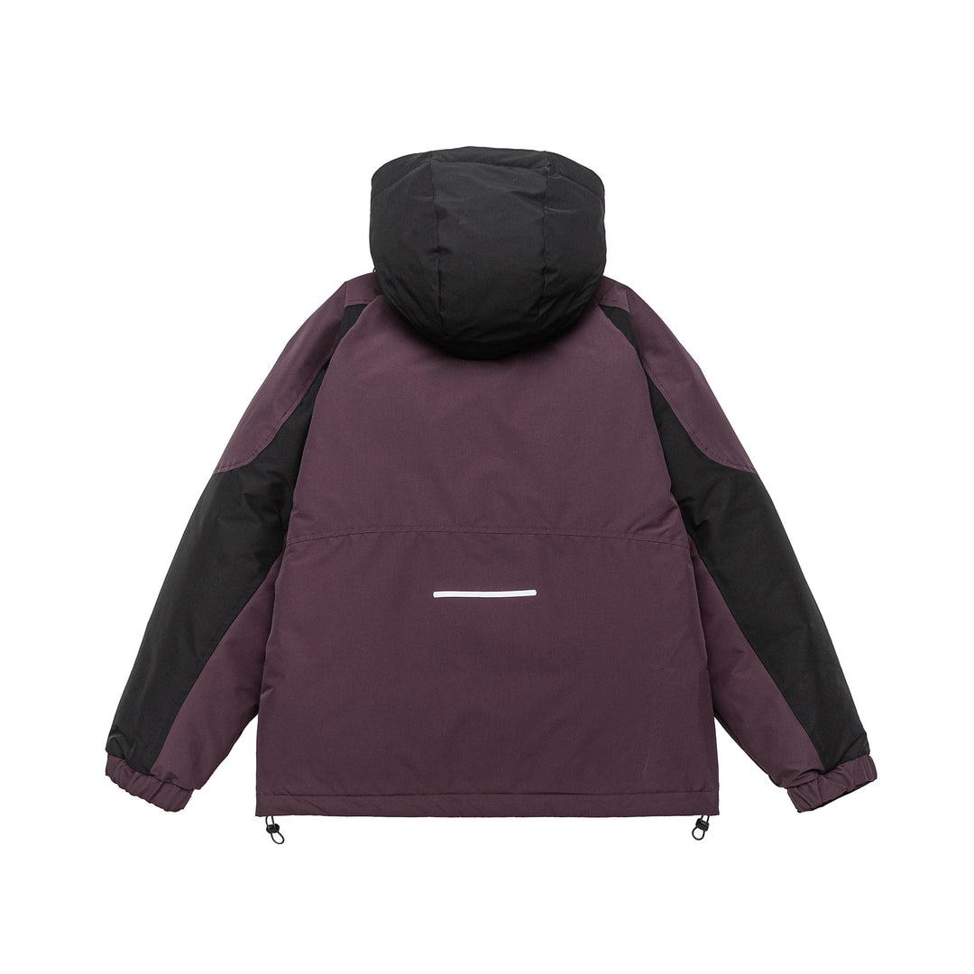 Men's Urban Tech Parka with utility pockets, reflective details, and adjustable hem Mune Fashion