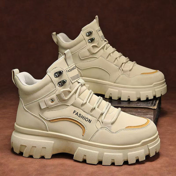 Women’s robust high-top sneakers with grippy profiled sole Mune Fashion