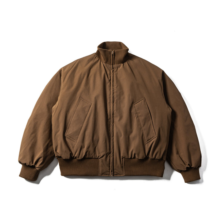 Men's boxy padded short jacket with ribbed collar and ergonomic side pockets Mune Fashion