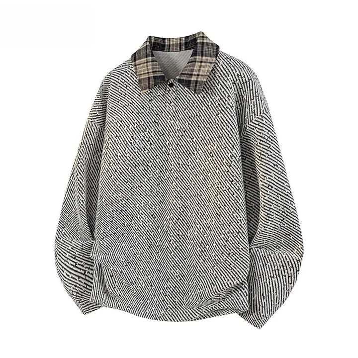 Women Casual Oversized Shirt Sweater Mune Fashion