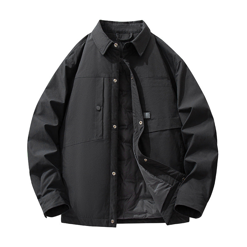 Herren Funktionale Fieldjacke mit Thermofutter und Utility-Taschen Mune Fashion