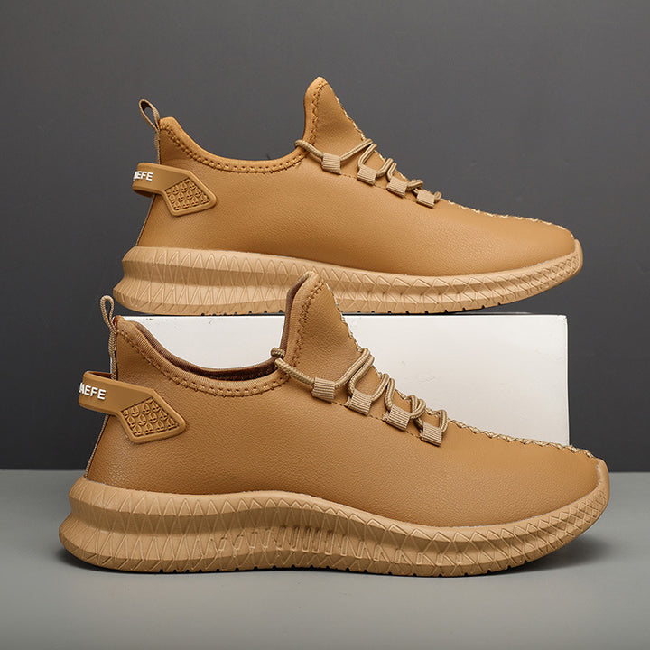 Men's lightweight knitted sock sneakers with seamless comfort upper material and responsive honeycomb sole Mune Fashion