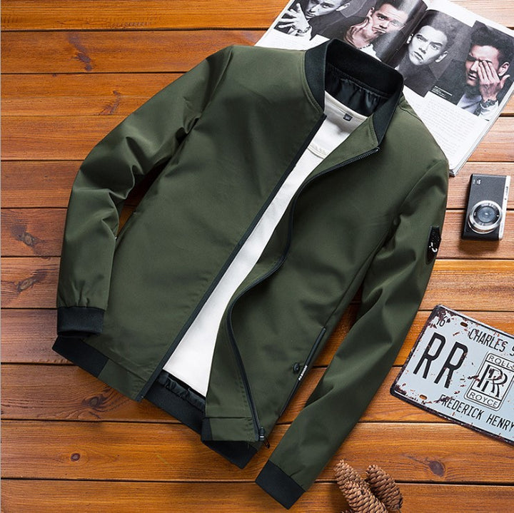 Men's Sporty Bomber Jacket Mune Fashion