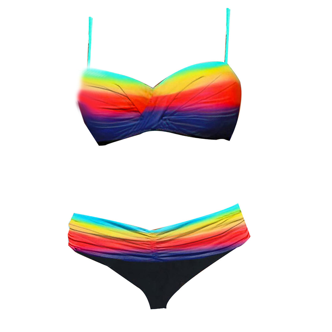 Women's Push-Up Bikini with adjustable straps and trendy wrap design Mune Fashion