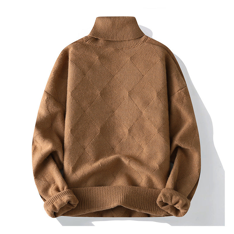 Women Elegant Turtleneck Sweater Mune Fashion
