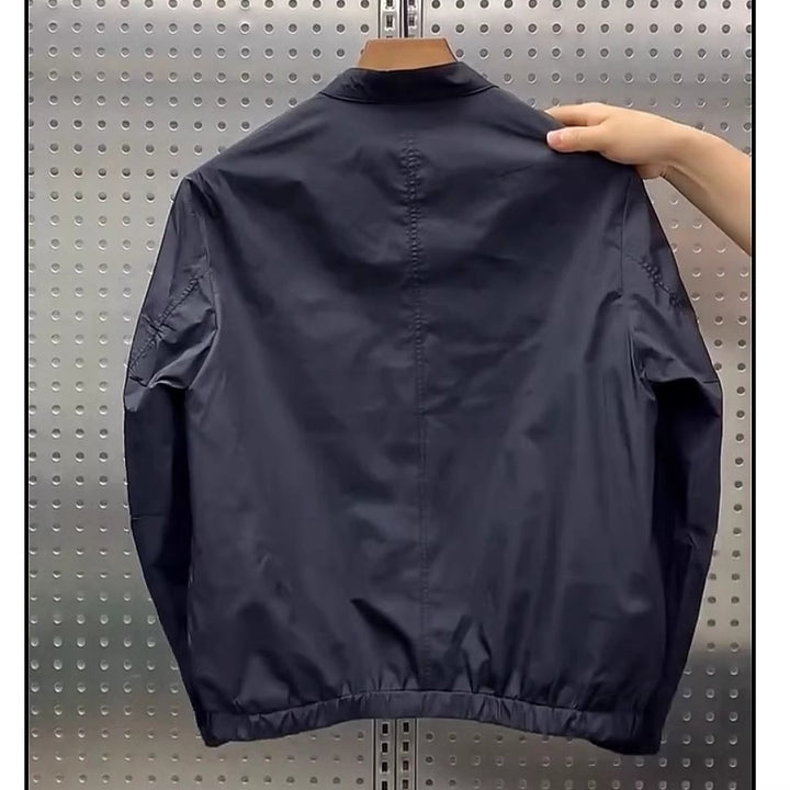 Men's Fashion Utility Jacket with High Collar Mune Fashion
