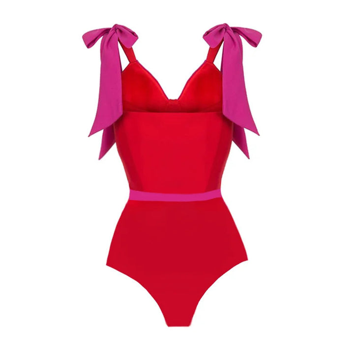 Women high-waisted bikini set with wrap skirt Mune Fashion