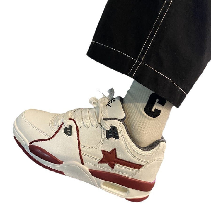 Ladies sporty sneakers with breathable inserts and shock-absorbing design Mune Fashion