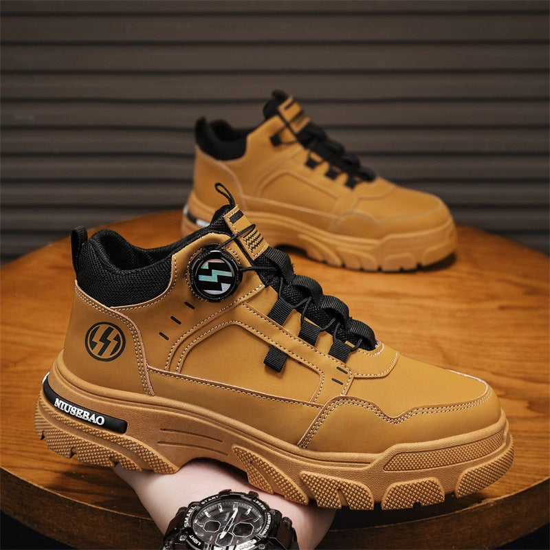 Women's trendy high-top sneakers with quick-drying upper material Mune Fashion