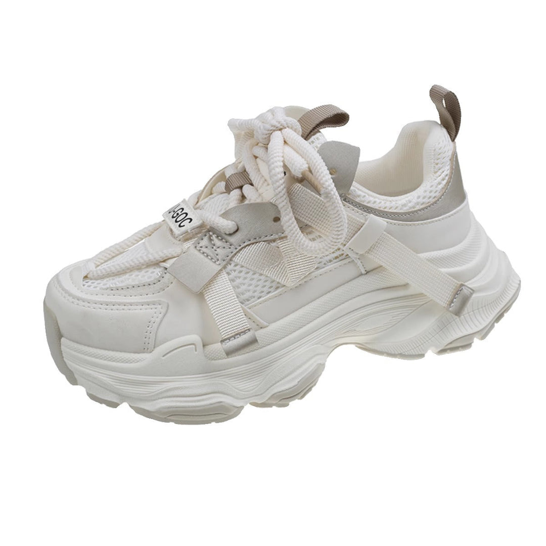 Women's Breathable Sneakers with Innovative Lacing System Mune Fashion