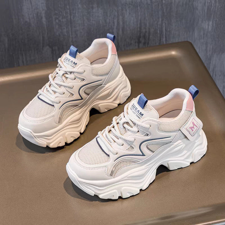 Women Sporty Sneakers with Air Cushion Technology and Breathable Mesh Surface Mune Fashion
