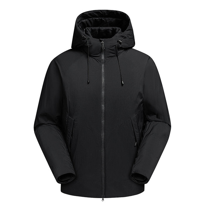 Men's Performance Transition Jacket with Adjustable Collar Mune Fashion
