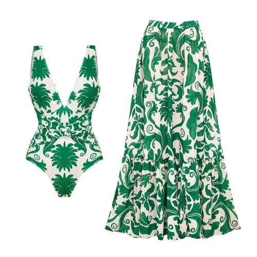 Women One-Piece Swimsuit Mune Fashion