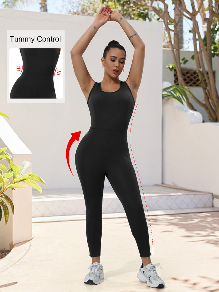 Women's Shaping Sport Bodysuit with High Waistband and Shaping Effect Mune Fashion