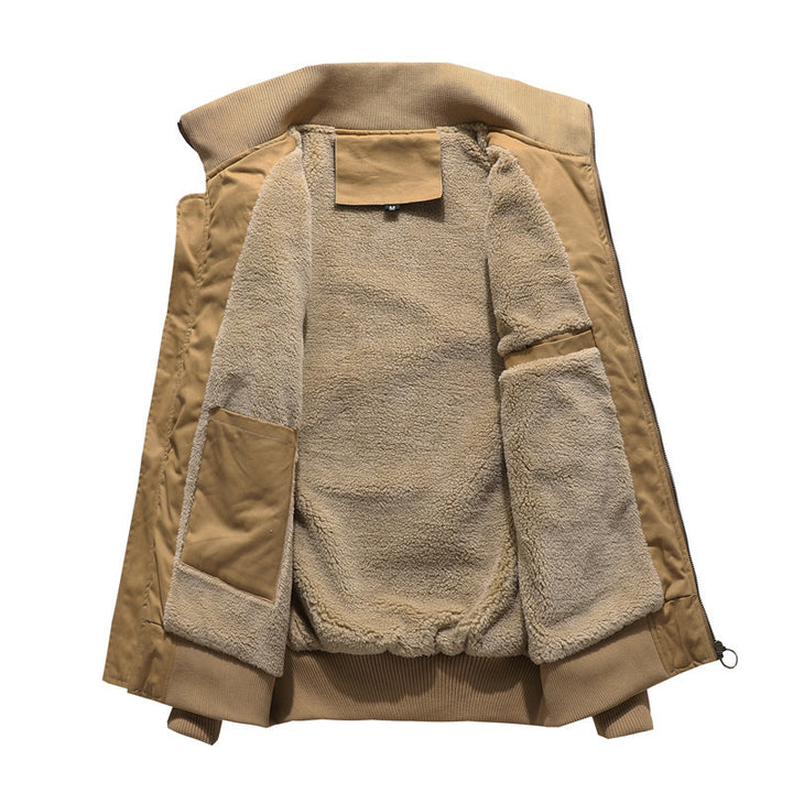 Men's Pilot Blouson with Sherpa lining and striking patch details Mune Fashion