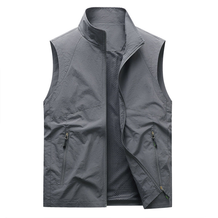 Women's Lightweight Outdoor Vest with Practical Pockets