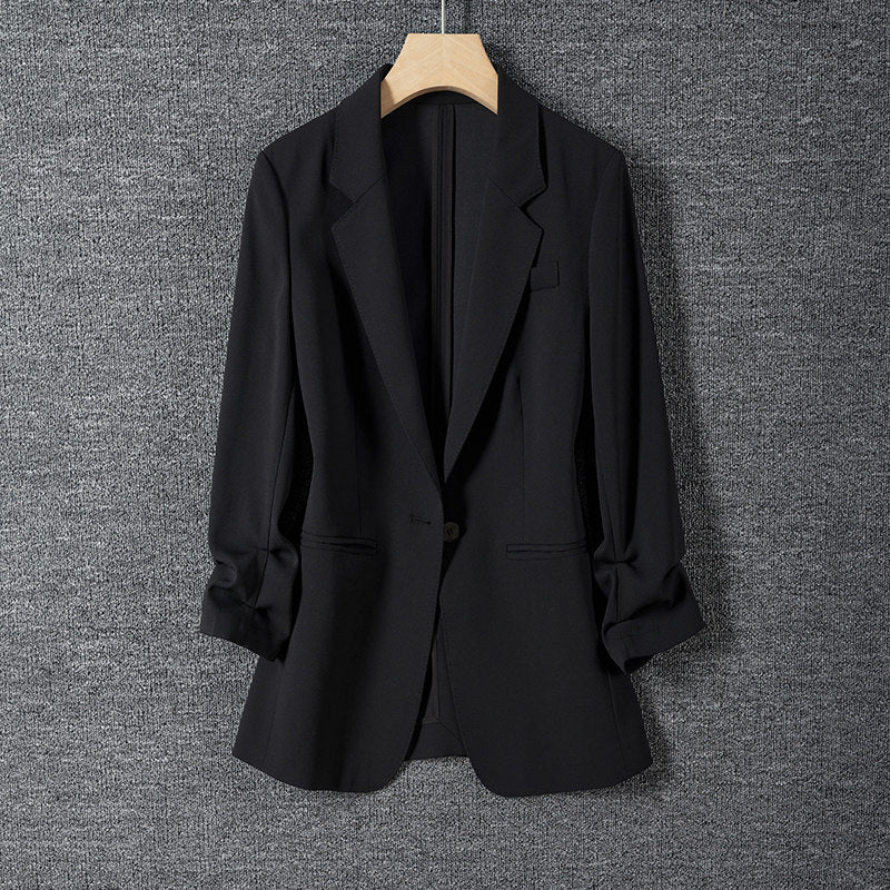 Ladies Elegant Blazer with Casual Cut Mune Fashion 1789268885
