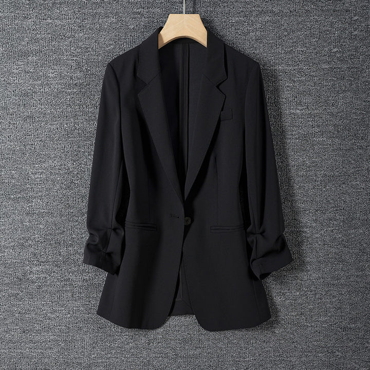 Ladies Elegant Blazer with Casual Cut Mune Fashion 1789268885