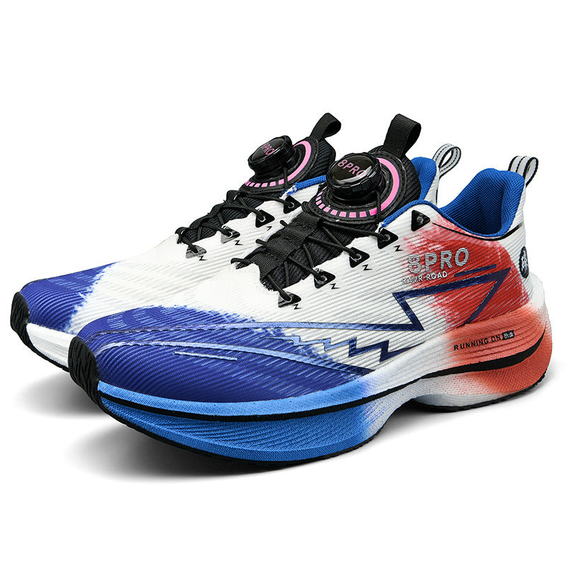Men's Cushioning Road Running Shoes with BOA Closure and Reactive Platform Sole Mune Fashion