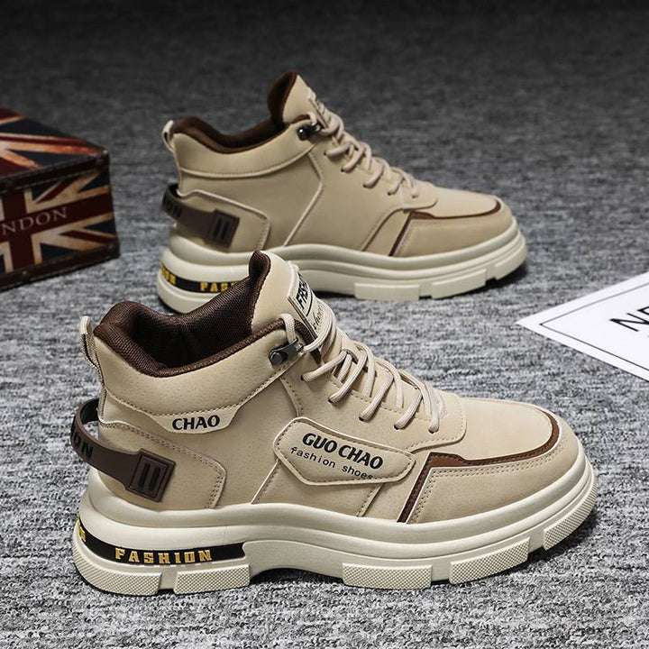 Women's High-Top Sneakers with Reinforced Ankle Area and Comfortable Cushioning Mune Fashion