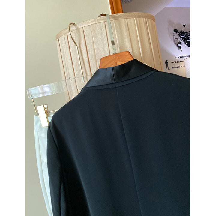 Ladies Elegant Tuxedo Blazer Mune Fashion