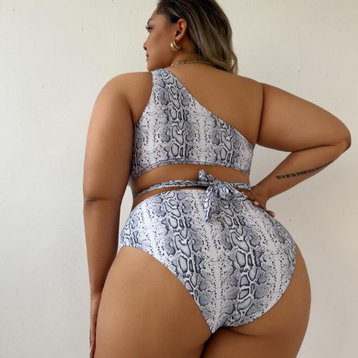 Women Asymmetrical Cut-Out Bikini Set Mune Fashion