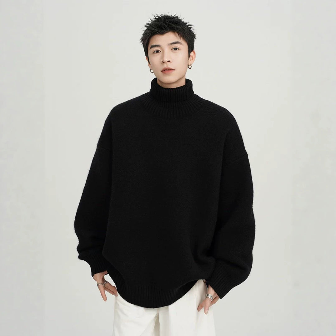 Unisex Oversized Turtleneck Sweater Mune Fashion