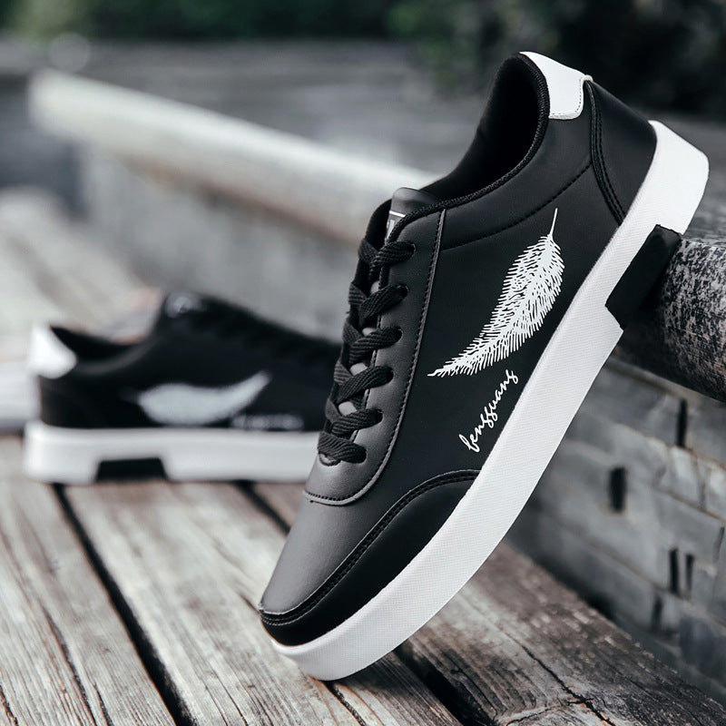 Women's Fashion Sneakers with Distinctive Feather Design and Sporty Comfort Mune Fashion