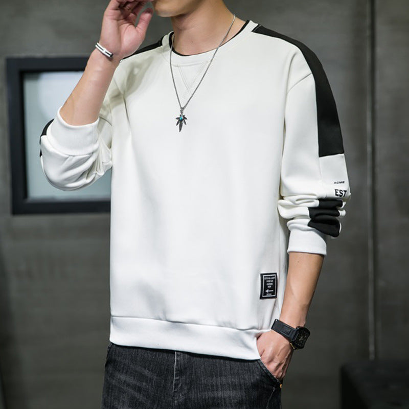 Men's Sporty Sweatshirt with Modern Design Mune Fashion