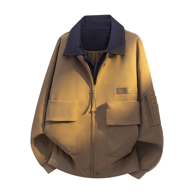 Men's Utility Jacket with Practical Pockets Mune Fashion