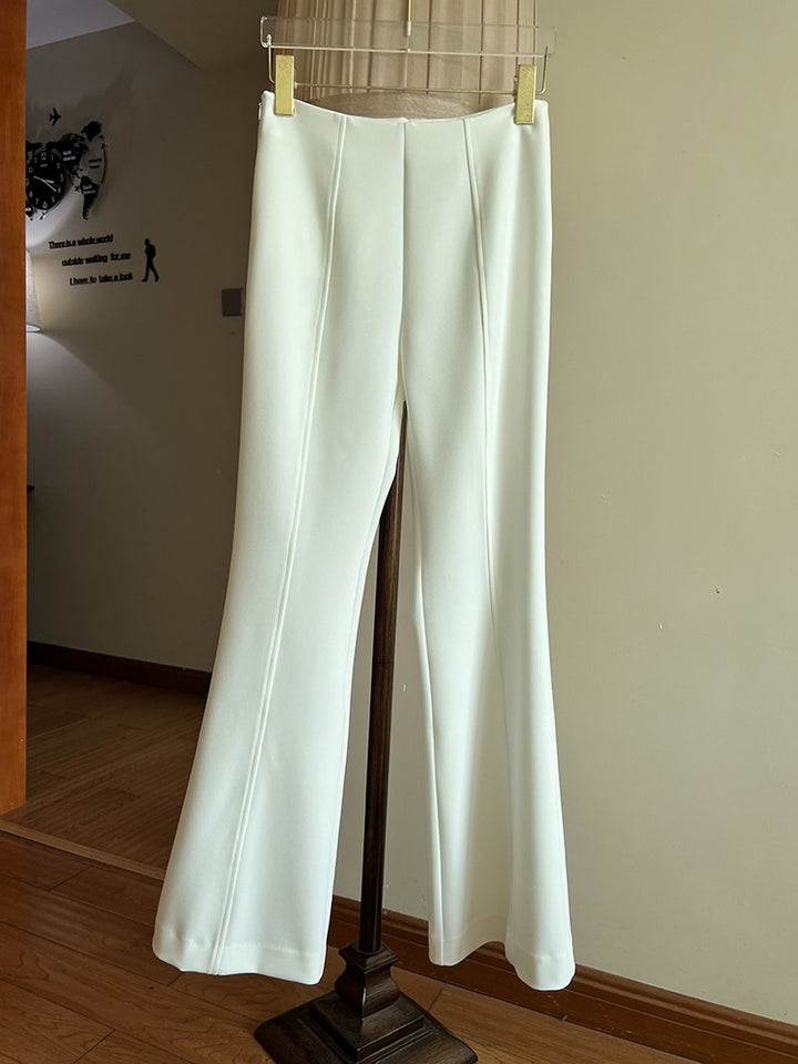 Women Elegant Kickflare Trousers Drune