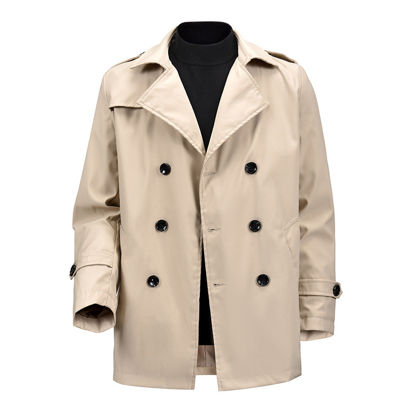 Men's Fashionable Trench Coat Mune Fashion