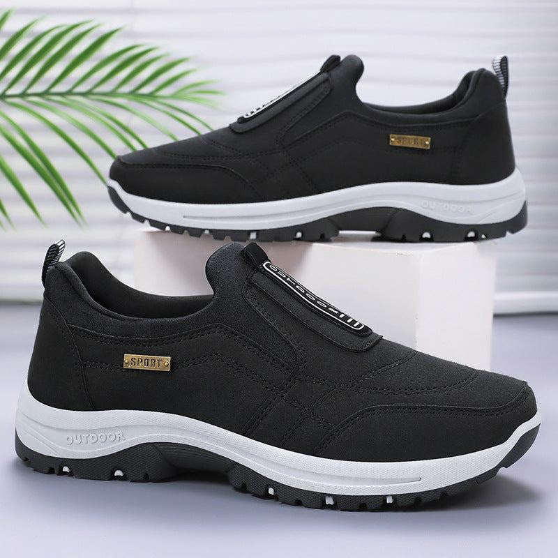 Men's sporty outdoor slip-on sneakers with non-slip tread sole Mune Fashion