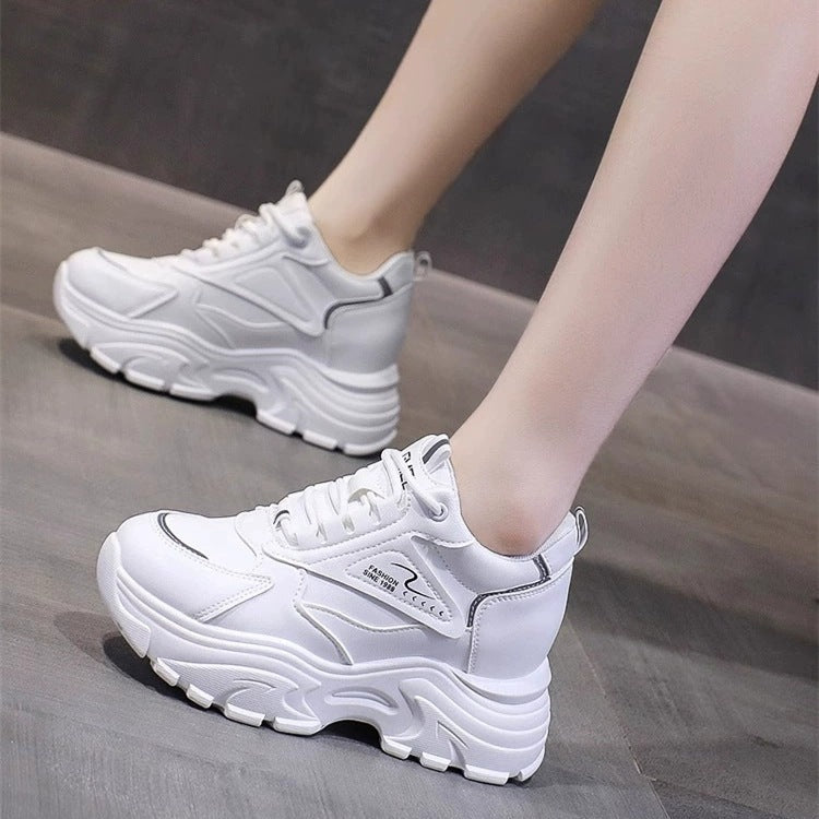 Women's Chunky Sneakers with breathable mesh surface and cushioning sole Mune Fashion