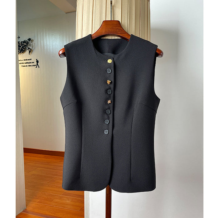 Women's Stylish Sleeveless Blazer Vest Mune Fashion