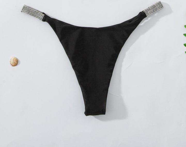 Women's bikini bottom with sparkling rhinestone details Mune Fashion