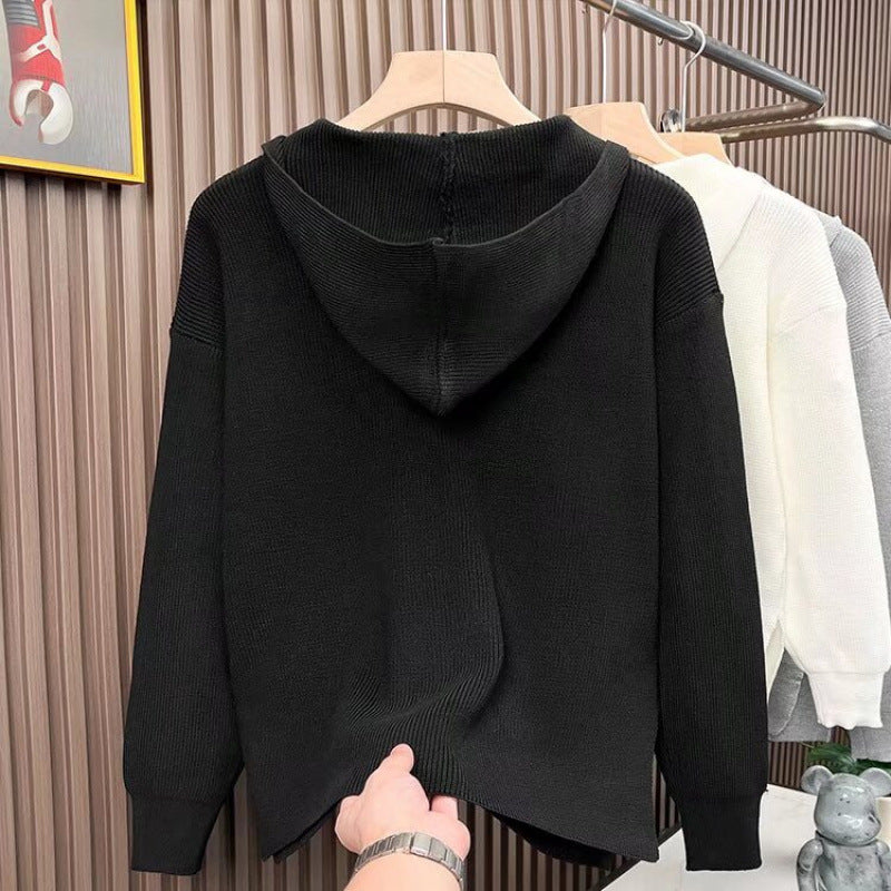 Women Comfortable Hoodie with Zipper Mune Fashion