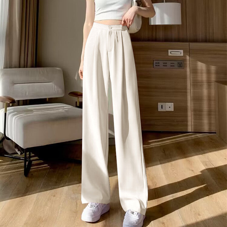Women's Loose-Fitting Fabric Pants Mune Fashion