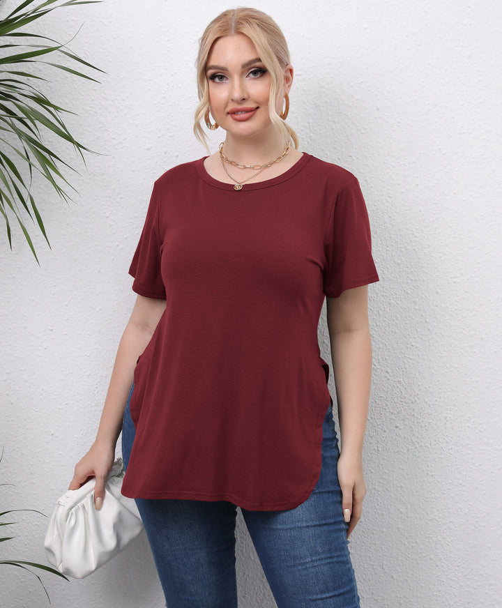 Women's casual T-shirt with side pockets Mune Fashion